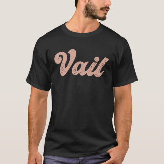 Vintage Vail Colorado Home State Souvenir Retro T-Shirt