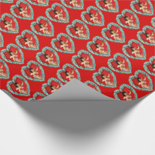 Vintage Valentine Geschenkpapier