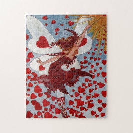 Vintage Valentine Liebe Herz Fairy