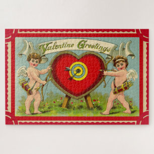 Vintage-Valentins-Cupid-Kunst