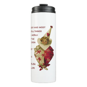 Vintage-Valentinstag-Thermobecher Thermosbecher