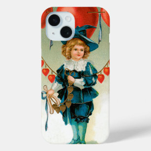 Vintage Valentinstag, viktorianischer Junge mit He Case-Mate iPhone Hülle