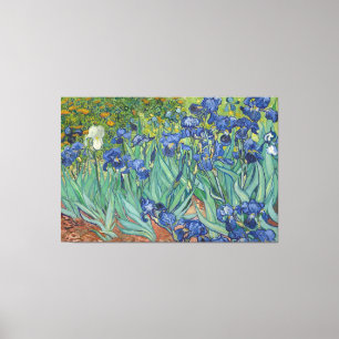 Vintage Van Gogh Schwertlilien Leinwanddruck