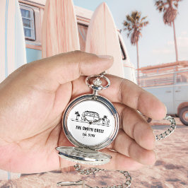 Vintage Van Life Surfer Crew Men's Armbanduhr