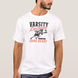 Vintage-Varsity-Lacrosse-Spielbereit T-Shirt