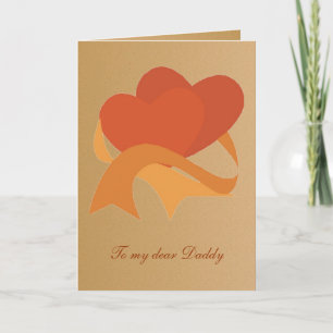 Vintage Vatertagskarte Karte