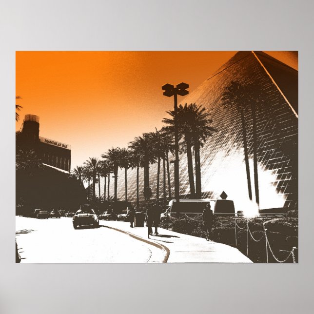 Vintage Vegas- Luxor Poster (Vorne)