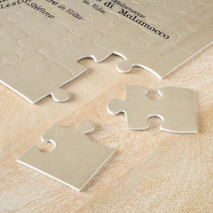 Vintage-Venedig-Italien-Kartenpuzzle