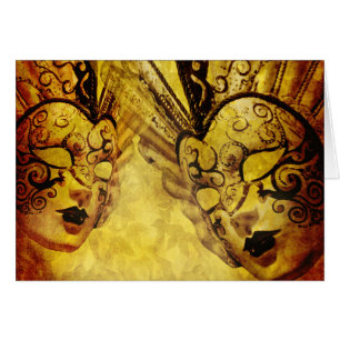 Vintage Venezianische Masken