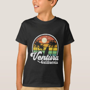 Vintage Ventura Beach Kalifornien Ca Surfen Retro T-Shirt