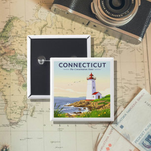 Vintage Verbindung Button