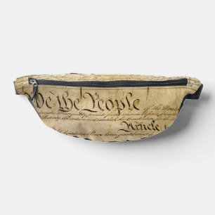 Vintage Verfassung der Vereinigten Staaten Bauchtasche