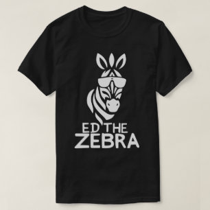 Vintage Vergiss Nie Ed den Zebra T-Shirt