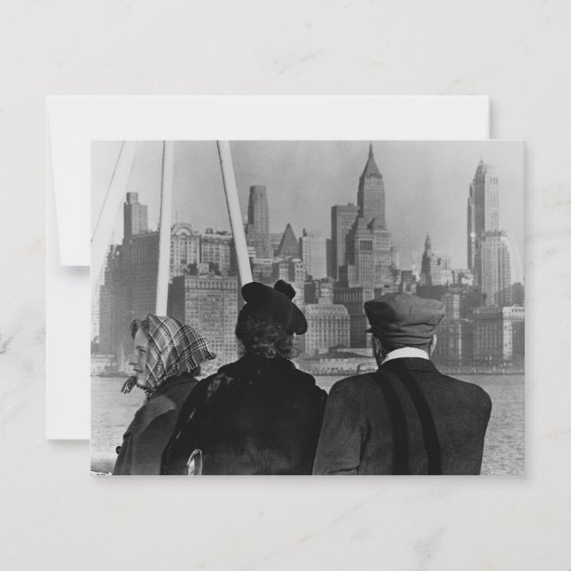 Vintage Verlobung Ankündigung (Vorderseite)