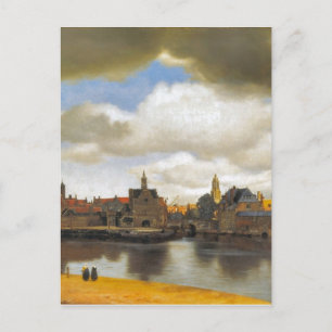 Vintage Vermeer Postkarte