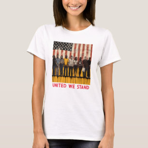 Vintage Vibes Hipster-Patriotismus-T-Shirt losgela T-Shirt