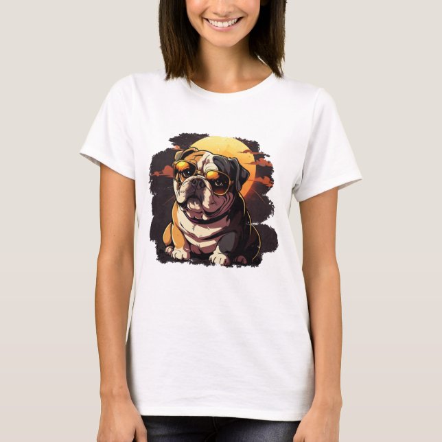 Vintage Vibes, Modern Life T-Shirt (Vorderseite)