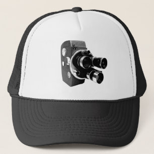 Vintage Videokamera Truckerkappe