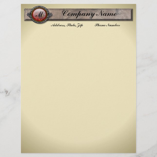 Vintage Viktorianisch-Fibel Monogram (Vorderseite)