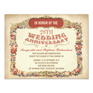 10 Hochzeitstag Einladungen Zazzle Ch