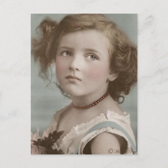 Vintage Viktorianische Edwardian Tinted Postcard 2 Postkarte (Vorderseite)