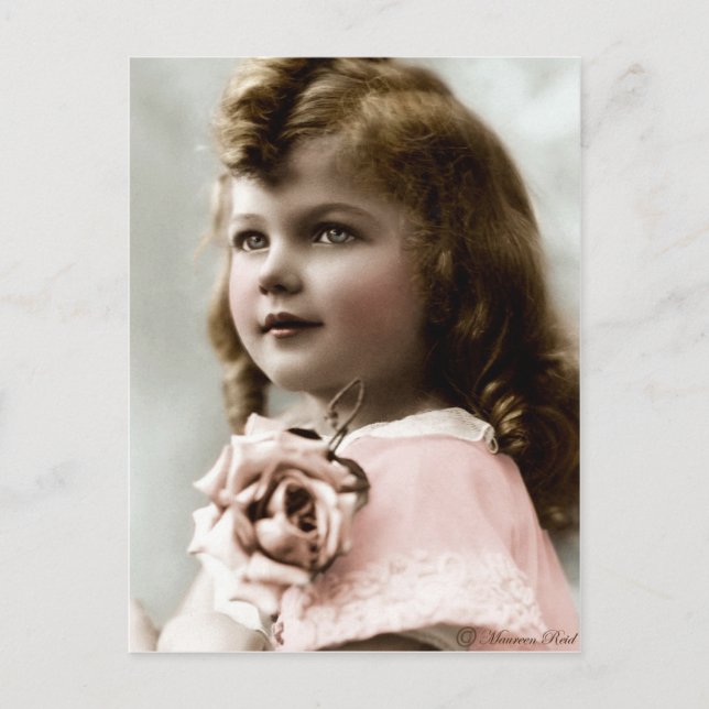 Vintage Viktorianische Edwardian Tinted Postcard 9 Postkarte (Vorderseite)