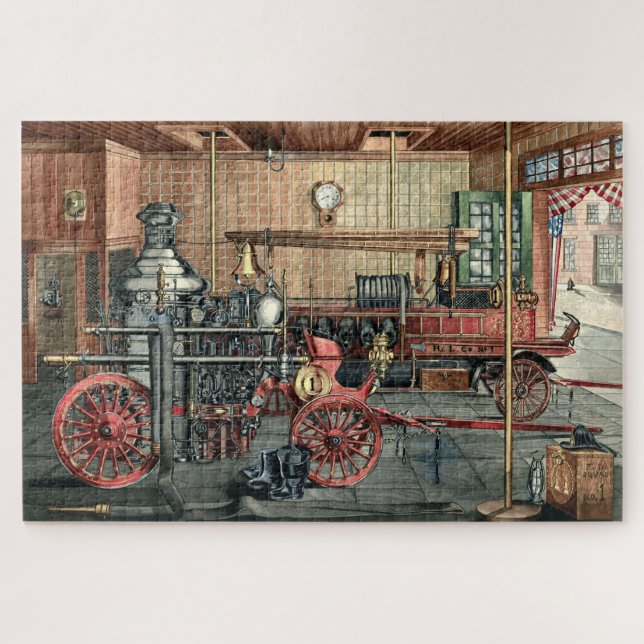 Vintage Viktorianische Era-Feuerstelle (Horizontal)
