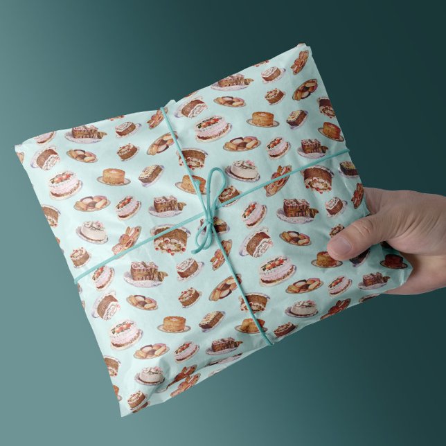 Vintage Viktorianische Extravagante Kuchen und Süß Seidenpapier (Von Creator hochgeladen)