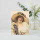 Vintage viktorianische Frau 1900's Postkarte (Stehend Vorderseite)