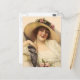 Vintage viktorianische Frau 1900's Postkarte (Vorderseite/Rückseite Beispiel)