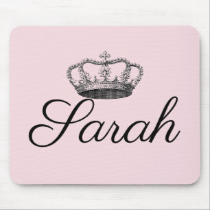 Vintage/viktorianische Krone, die Personnalised Mousepad