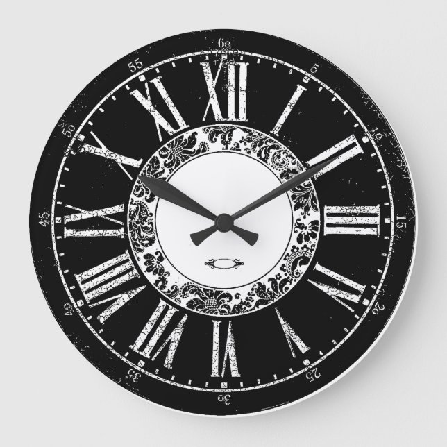 Vintage viktorianische kundenspezifische Uhr (Vorderseite)