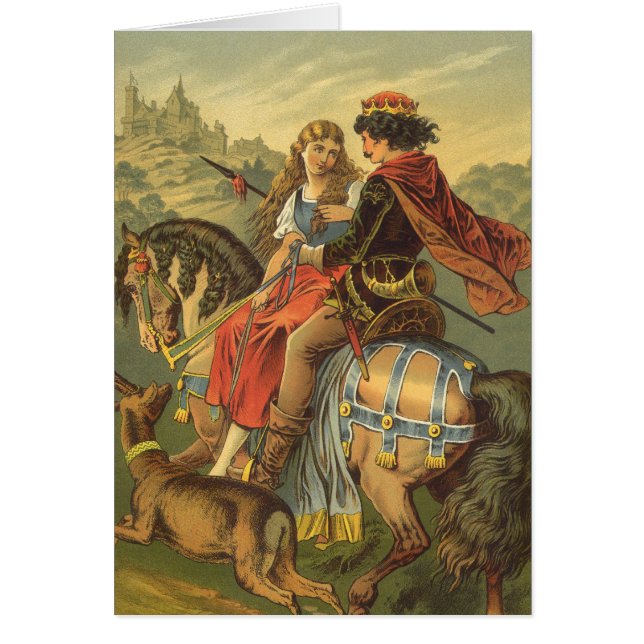 Vintage Viktorianische Märchen, Bruder und Schwest (Vorne)