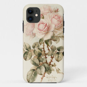Vintage viktorianische romantische Rosen iPhone 11 Hülle