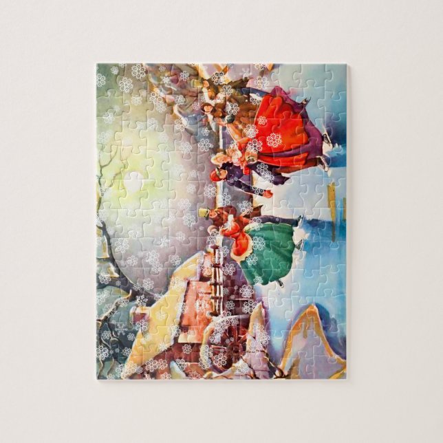 Vintage Viktorianische Skater (Vertikal)