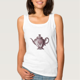 Vintage viktorianische Teekanne T-Shirt