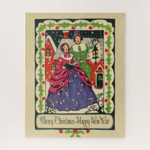 Vintage viktorianische traditionelle Weihnachtskle