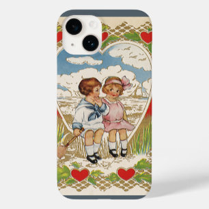 Vintage viktorianischer Valentinstag Kinder im Her title_seo2