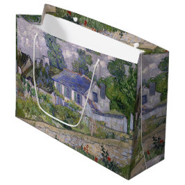 Vintage Vincent van Gogh Häuser in Auvers Large Gi Große Geschenktüte