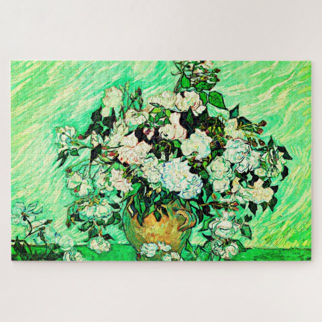 Vintage Vincent Van Gogh-Rose (1890) (Horizontal)