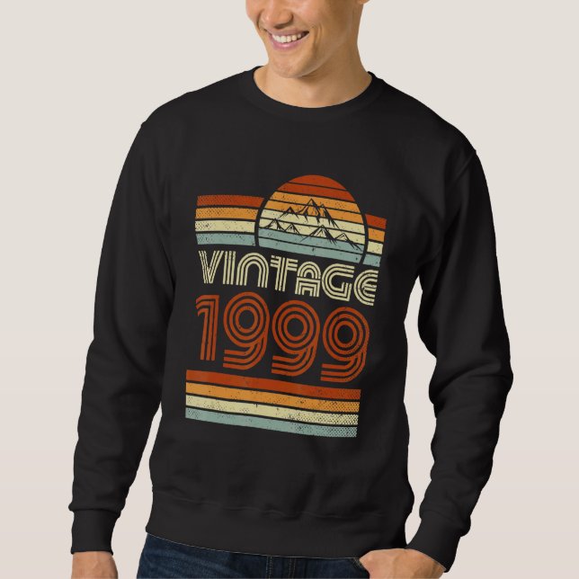 Vintage Vintage Lampe 2 Sweatshirt (Vorderseite)