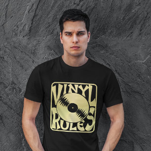 Vintage Vinyl-Regeln T-Shirt