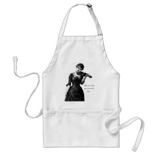 Vintage violinistische Schürze
