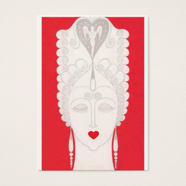 Vintage visage baroque (Devant)