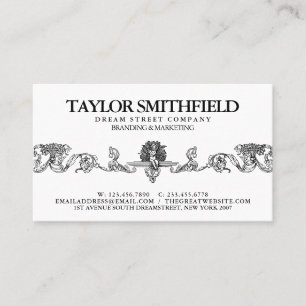 Vintage Visitenkarte