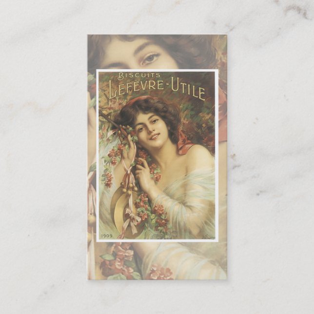 Vintage Visitenkarte (Vorderseite)