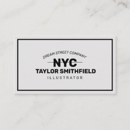 Vintage Visitenkarte