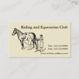 Vintage Visitenkarte