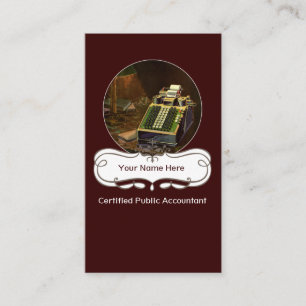 Vintage Visitenkarten für berufliche Wirtschaftspr Visitenkarte