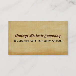 Vintage Visitenkarten Visitenkarte